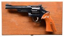 SMITH & WESSON 27-2 DA REVOLVER.