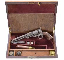 COLT 1851 NAVY LONDON PROOFED REVOLVER.