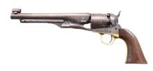 COLT 1860 ARMY US MARKED REVOLVER.