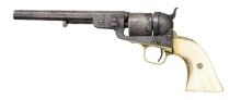 COLT 1851 NAVY CUSTOM ENGRAVED CONVERSION REVOLVER