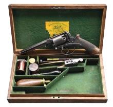 FINE CASED MODEL 1856 BEAUMONT ADAMS ARMY