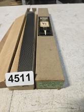 Heller Nucut File Special Flat Double Cut Body Files 14" - 6 In Box