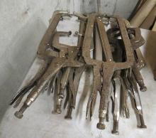 (9) Asst. Welding Clamps