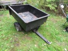 30"x40" Metal Lawn Dump Cart