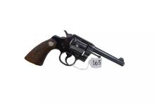 Colt Army Special Revolver - 38 - Sn: 528107