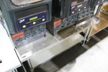 NEW BK RESOURCES 4' STAINLESS STEEL EQUIPMENT STAND