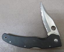 Spyderco Large Serrated Folding Knife