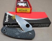 Spyderco Persistence FRN PS BK Folding Knife