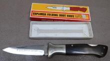 Explorer 11-338 Folding Boot Knife