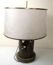 Metal Christmas Tree Lamp with Shade