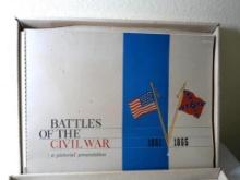 Battles of the Civil War A Pictorial Presentation Book with Box